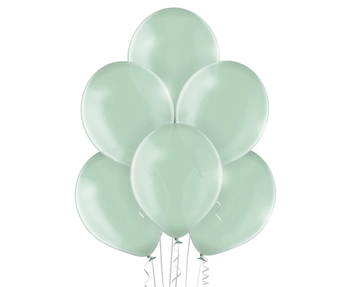 Balloons Belbal 12", B105-045, crystal soap green, 100pcs